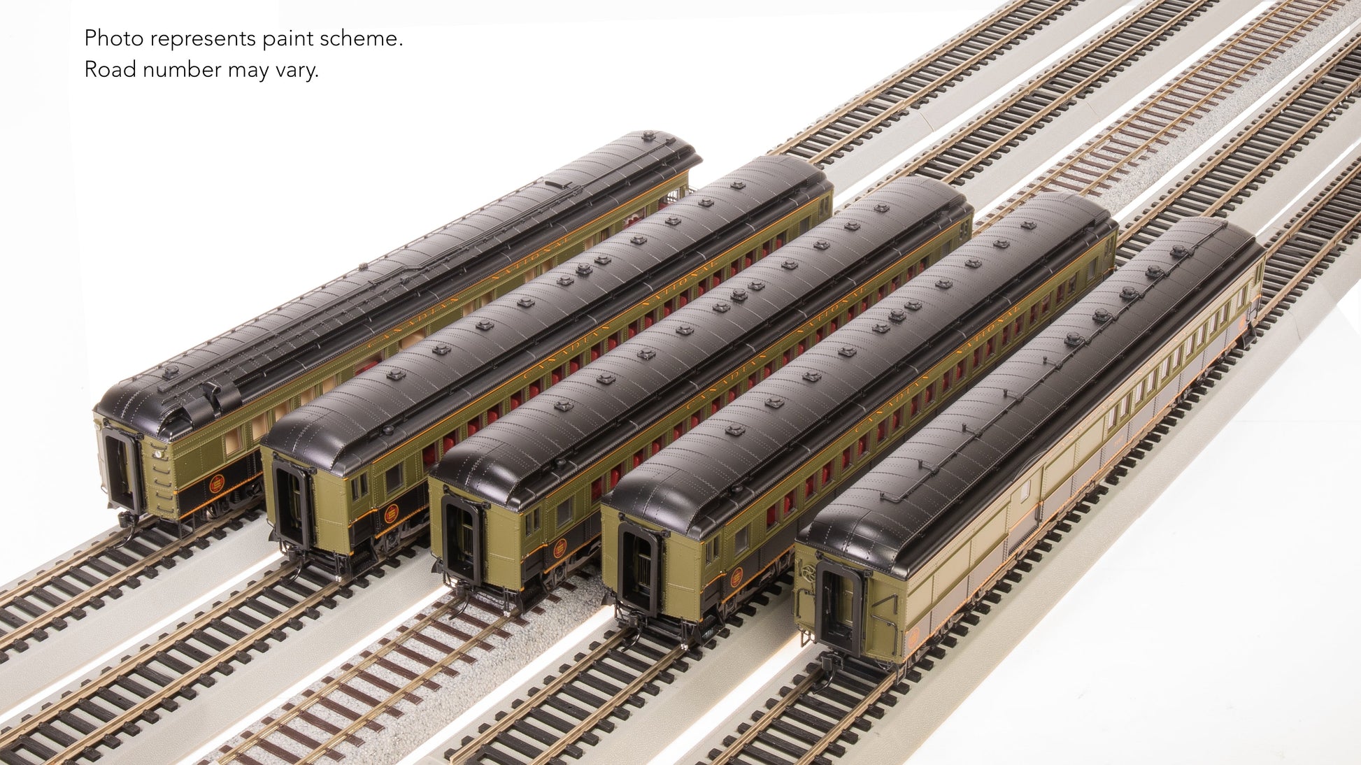 Broadway Limited 9101 HO Canadian National Heavyweight Passenger Car (Set of 5)