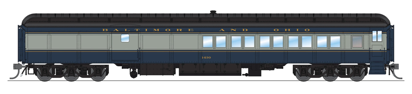 Broadway Limited 9113 HO Baltimore and Ohio Coach-Baggage Combine #1497