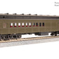Broadway Limited 9121 HO Unlettered Pullman Green Coach-Baggage Combine