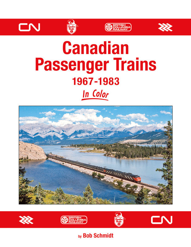 Morning Sun Books 1778 Canadian Passenger Trains '67-'83 In Color Hardcover Book