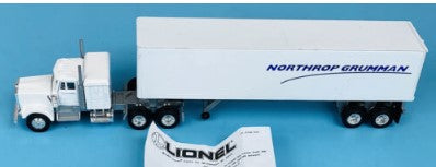 Lionel 6-52166 1:64 Northrop Grumman White w/Blue Diecast Tractor Trailer
