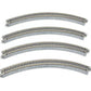 Kato 20-132 N 13-3/4" Radius 45° Curved UniTrack Sold By Single Piece