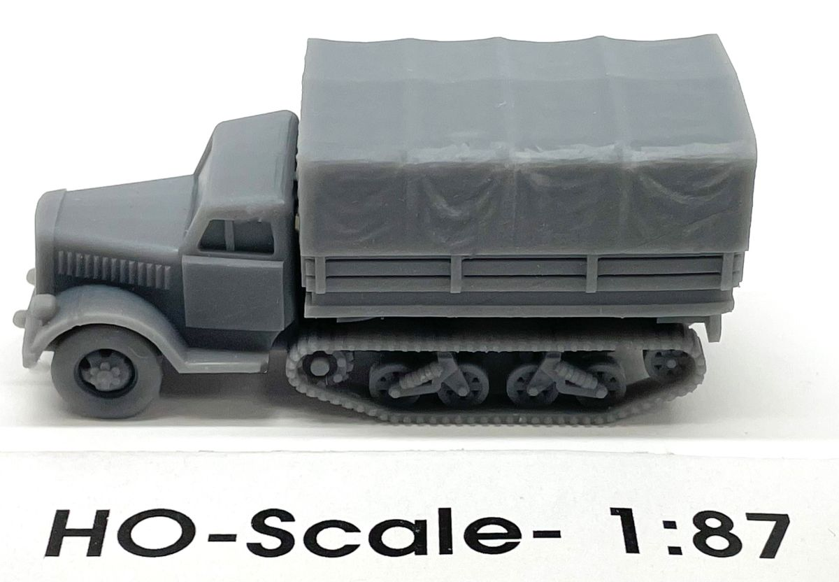 Phoenix Precision Models 31060 HO Canvas Covered Half-Track