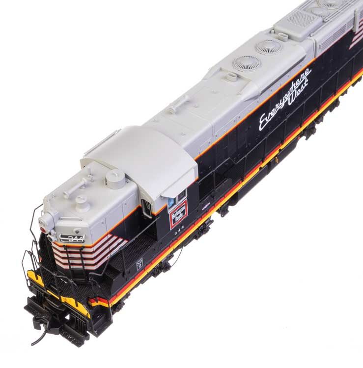 Walthers 920-48702 HO CBQ EMD SD9 Diesel Locomotive - Standard DC #344