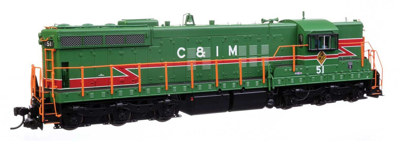 Walthers 920-48703 HO C&IM EMD SD9 Diesel Locomotive - Standard DC #51