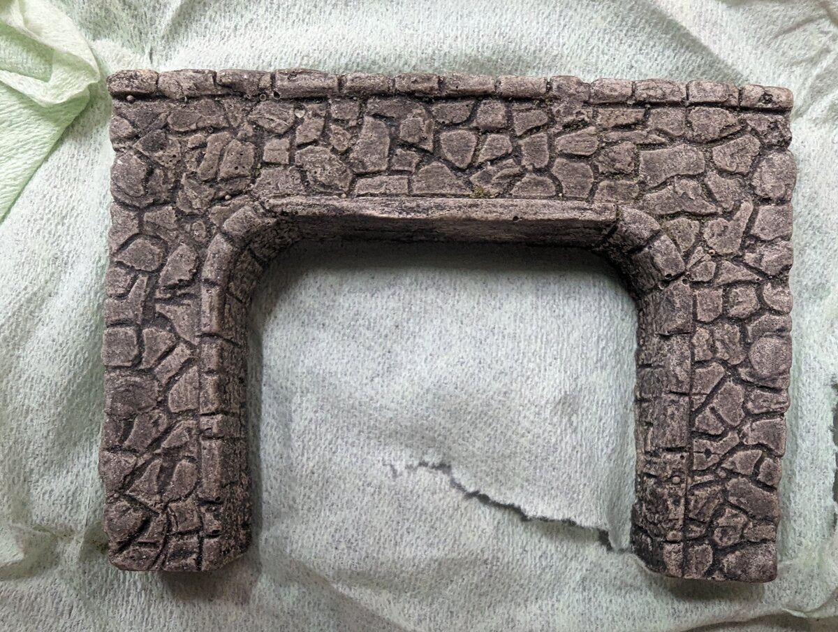 Scenery Products Co. TP2-2 N Scale Double Western Stone Tunnel Portal