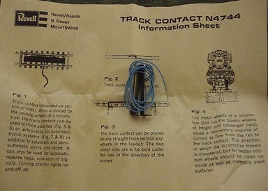 Revell 4744 N Gauge Track Contact Activator