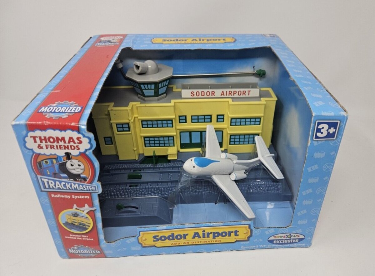 Thomas & Friends 64031 Trackmaster Add-On Destination Sodor Airport w/Jeremy