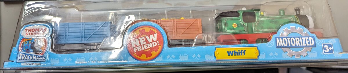 Thomas & Friends 65168 HO Trackmaster Railway System Motorized Whiff Train Set