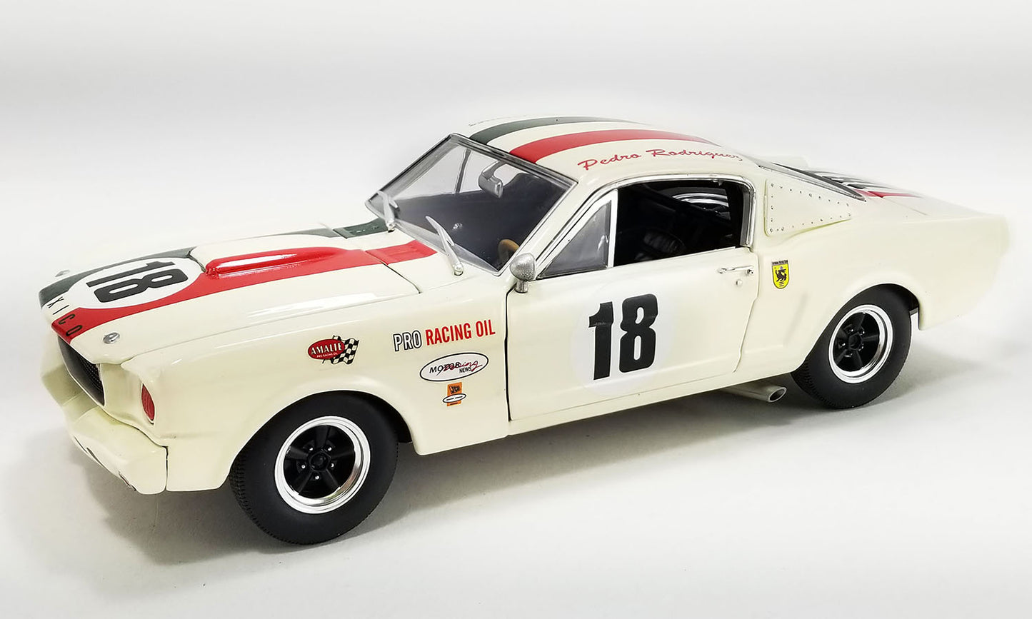 ACME Trading Co A1801871 1:18 Pedro Rodriguez 1965 Shelby GT350R Racing Car