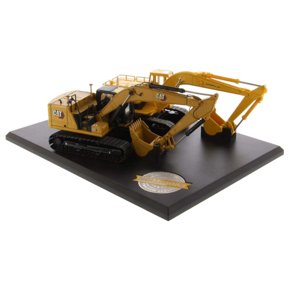 DieCast Masters 85715 1:50 Cat 225 Excavator & Cat 323 Excavator Diecast Model