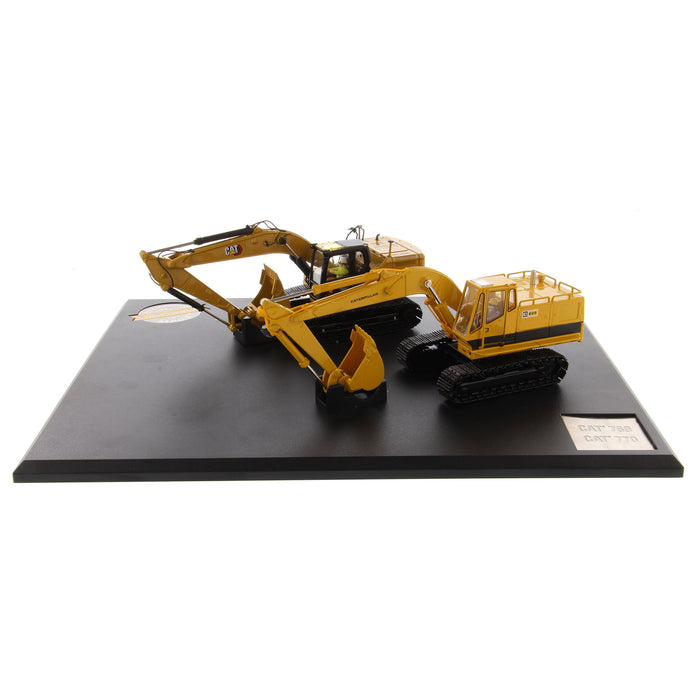 DieCast Masters 85715 1:50 Cat 225 Excavator & Cat 323 Excavator Diecast Model