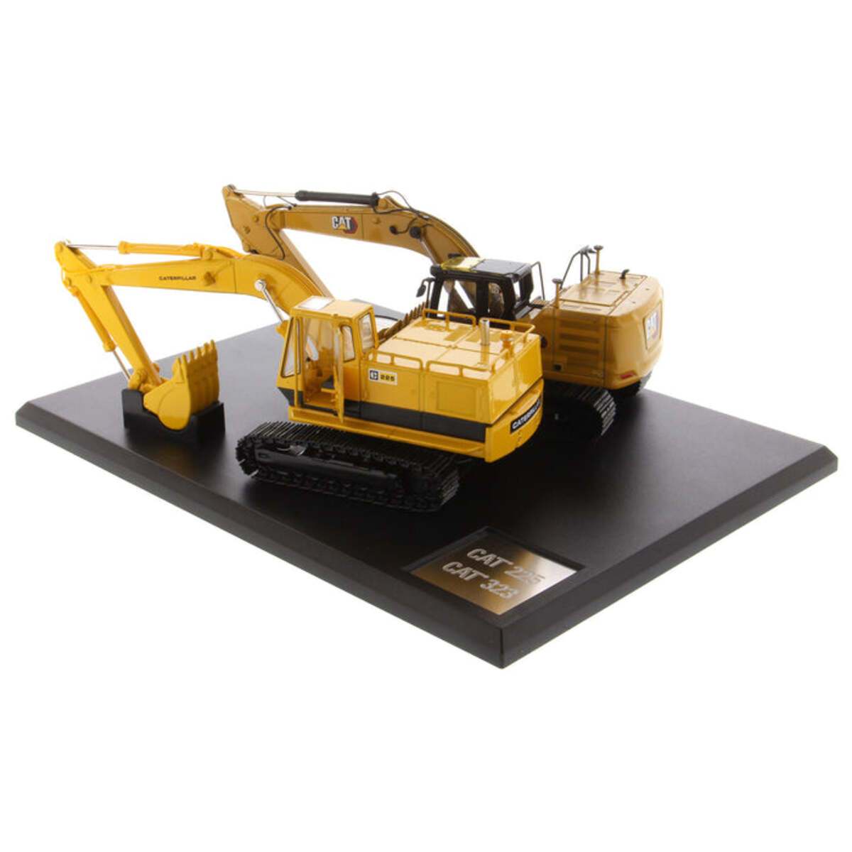 DieCast Masters 85715 1:50 Cat 225 Excavator & Cat 323 Excavator Diecast Model