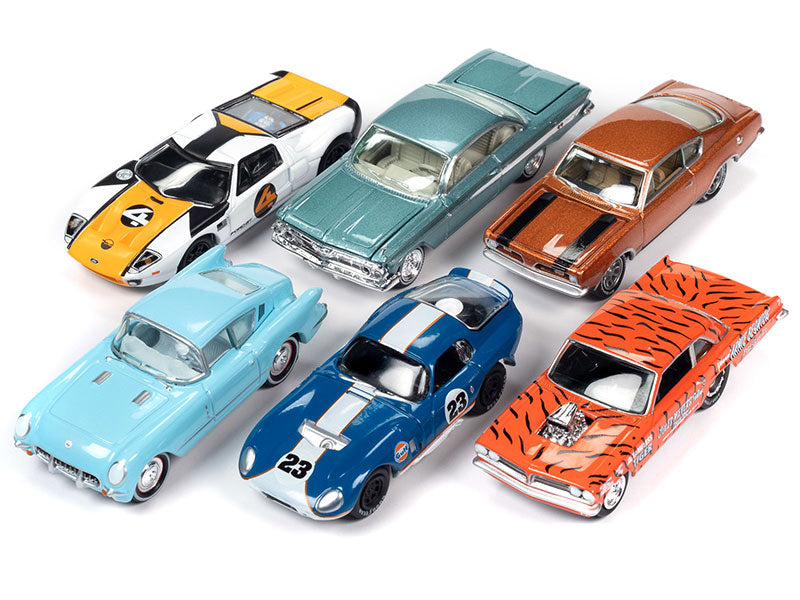 Johnny Lightning JLCG032-B-CASE 1:64 Classic Gold - 2023 Release 2B (Set of 6)