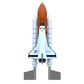 Estes 009991 1:200 Space Shuttle Flying Model Rocket Kit