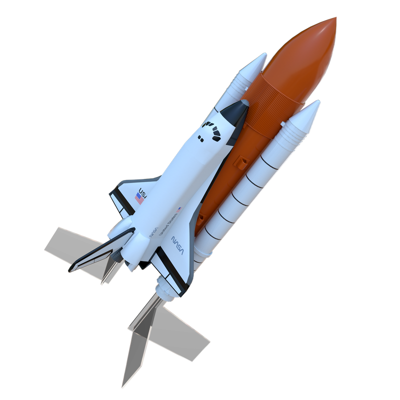 Estes 009991 1:200 Space Shuttle Flying Model Rocket Kit