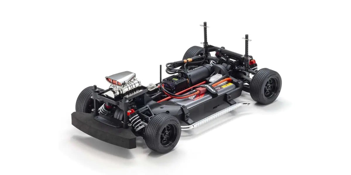 Kyosho 34494T1 1:10 1970 Chevy Chevelle Supercharged VE Dark Blue Readyset Car