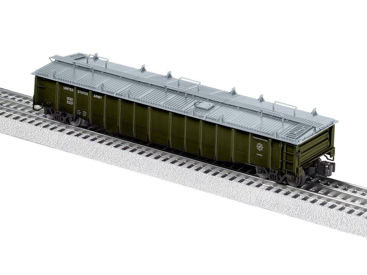 Lionel 2426310 O US Army Transportation Corps. PS-5 Covered Gondola #41310