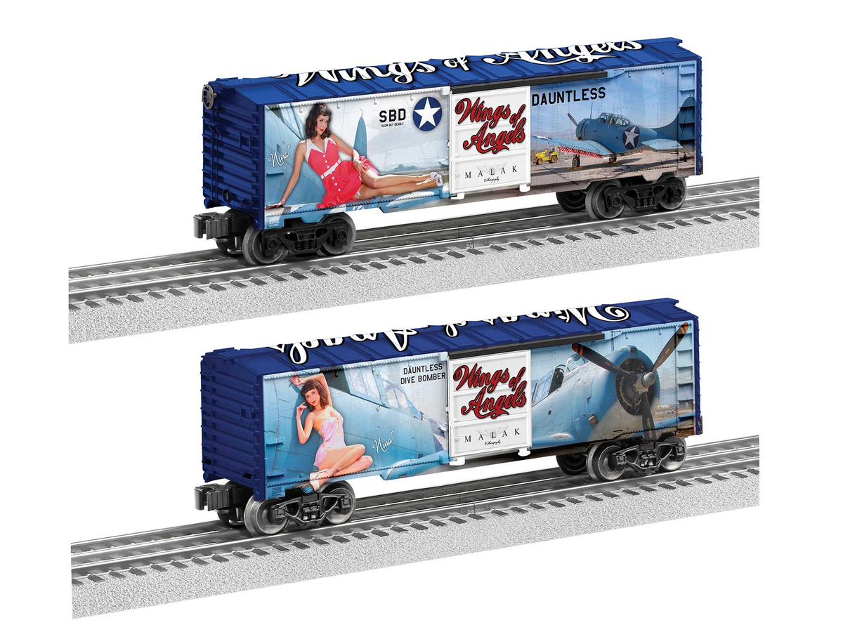 Lionel 2438280 O Gauge Wings of Angels - Nina Boxcar