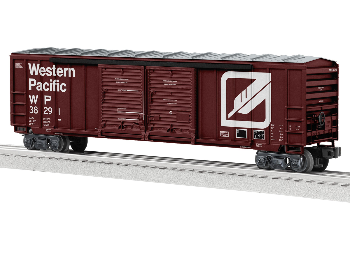 Lionel 2443031 O Western Pacific Double Door Boxcar #38291