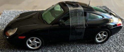 Sun Star 1203 1:18 Die-Cast Collection Black Porsche 911 w/Light Interior