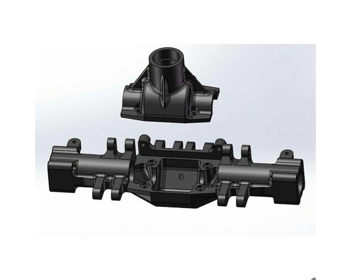 Hot Racing MMJ12CC01 Losi Mini LMT Aluminum Axle HD Bearing Housing