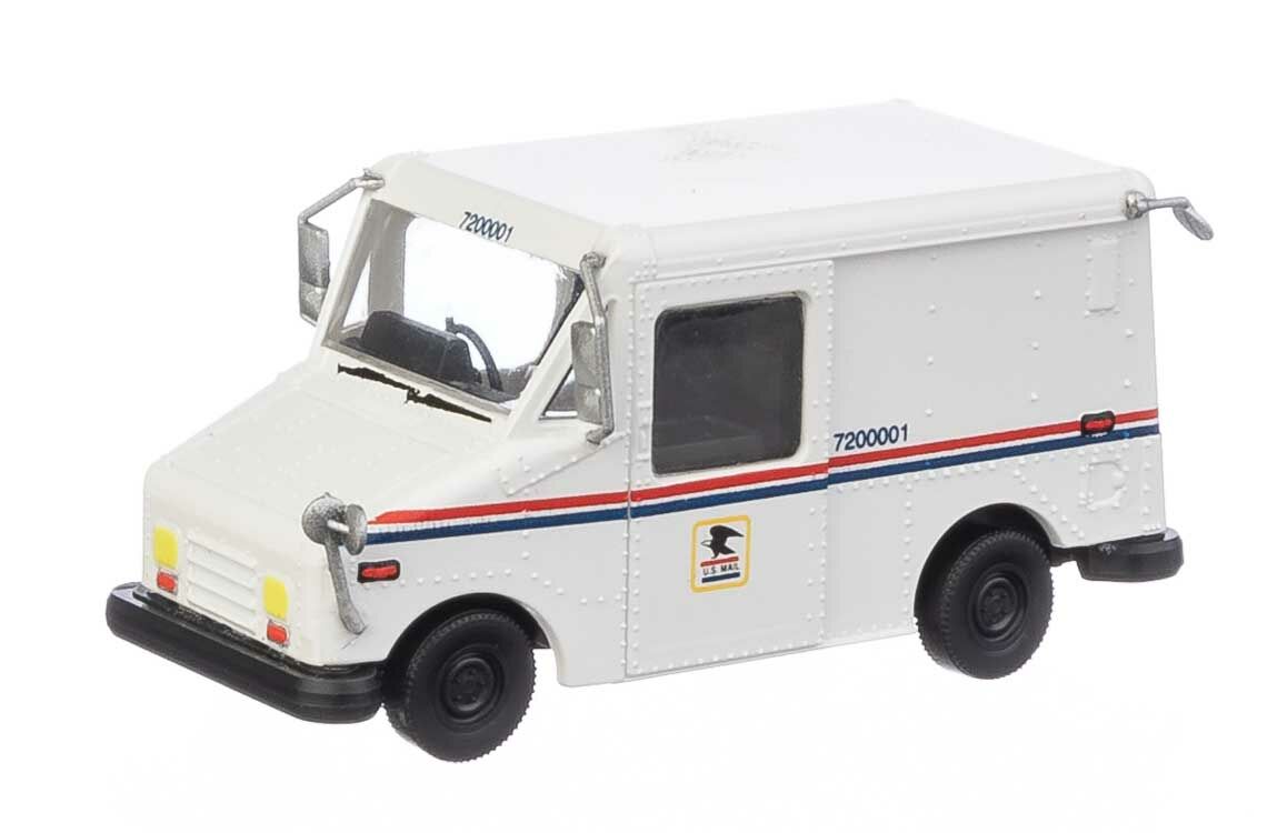 Walthers 949-12251 HO United States Postal Service Long Life Vehicle Mail Truck
