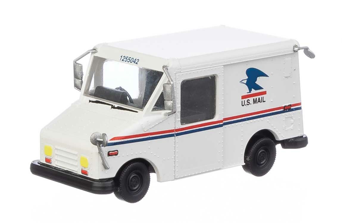 Walthers 949-12252 HO United States Postal Service Long Life Vehicle Mail Truck