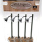 Lemax 54362 Lighted Accessories Rustic Street Lamps 3V DC (Set of 4)