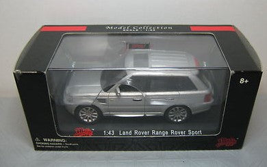 Malibu International 00200 1:43 Die-Cast Silver Land Rover Range Rover Sport