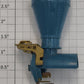 Lionel 8315-30 Light Blue Plastic Baltimore & Ohio General Smoke Stack Assembly