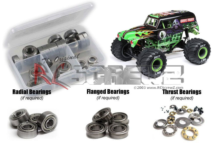 RC Screwz LOS142B 1:8 Team Losi Mini LMT Compatible Metal Shielded Bearing Kit