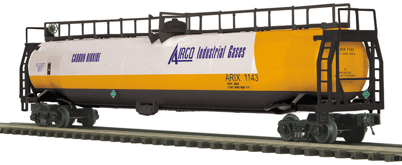 MTH 20-96814 O Airco Premier 33K Gallon Tank Car