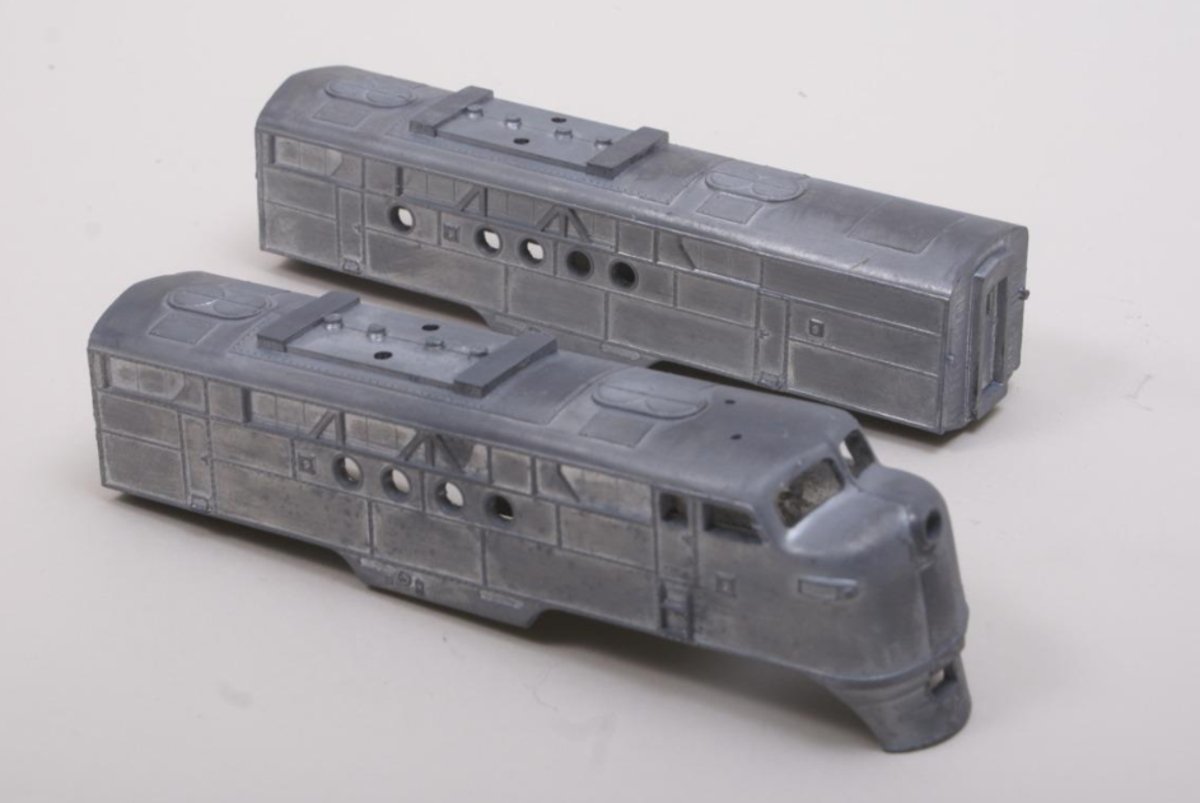Cary Loco Works 011 HO Diesel Body FTA FTB A & B Comb.for Athearn Loco Die-Cast