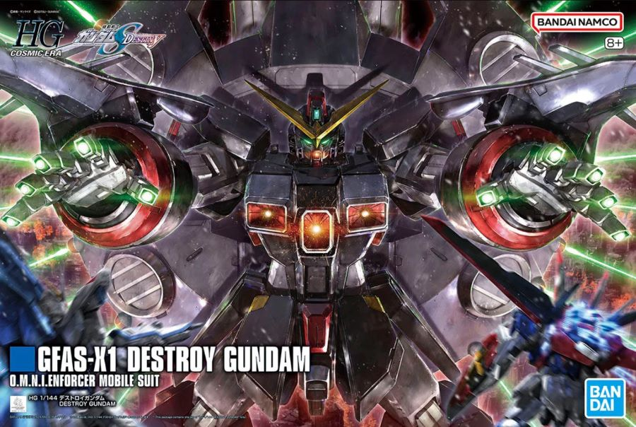 Bandai 5066297 1:144 High Grade GFAS-X1 Destroy Gundam Plastic Model Kit
