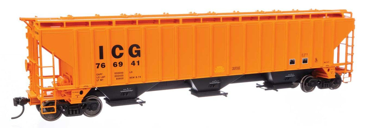 Walthers 910-49044 HO ICG 57' Trinity 4750 3-Bay Covered Hopper RTR #766941