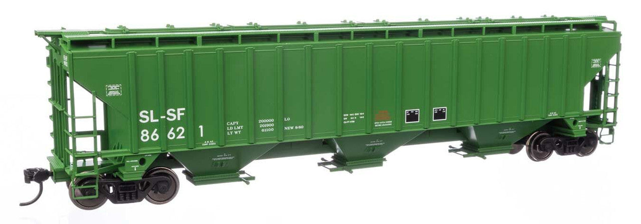 Walthers 910-49049 HO SLSF 57' Trinity 4750 3-Bay Covered Hopper RTR #86621