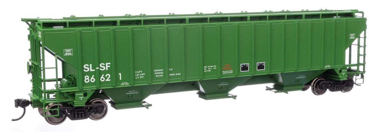 Walthers 910-49049 HO SLSF 57' Trinity 4750 3-Bay Covered Hopper RTR #86621
