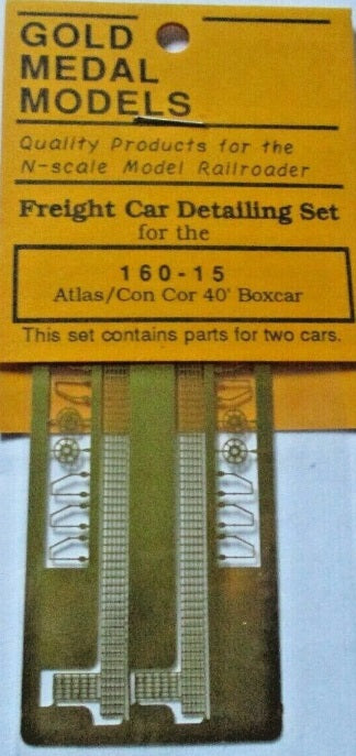 Gold Medal Models 160-15 N Freight Car Detailing Set (Set of 2)