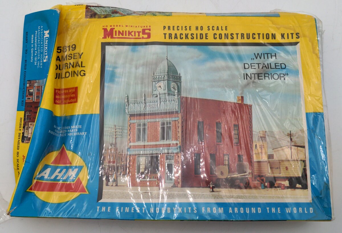 AHM 5819:298 HO Scale Minikits Ramsey Journal Building Kit