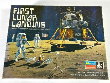 Monogram 6872 1:48 First Lunar Landing Apollo 11 Astronauts on the Moon Kit