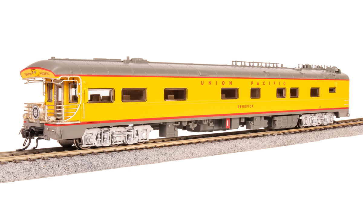 Broadway Limited 9013 HO Union Pacific Business Car w/Big Boy Tour Drumhead #119 NIB