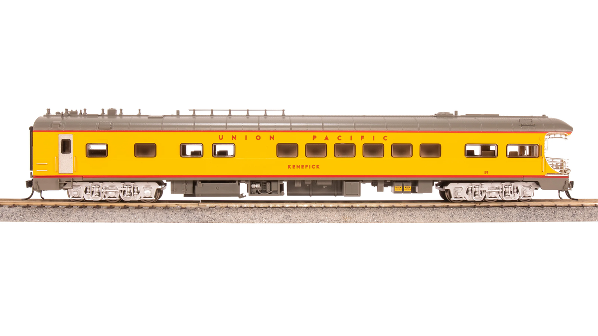 Broadway Limited 9013 HO Union Pacific Business Car w/Big Boy Tour Drumhead #119 NIB