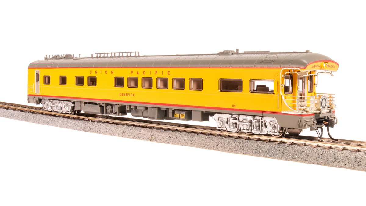 Broadway Limited 9013 HO Union Pacific Business Car w/Big Boy Tour Drumhead #119 NIB