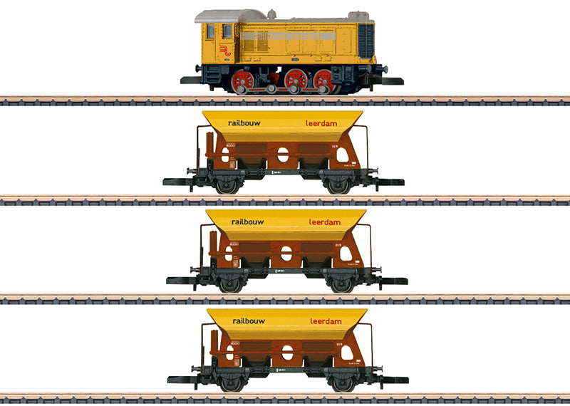Marklin 81771 Z Railbouw Leerdam Train Set w/Railbouw Leerdam V 36 Diesel Loco