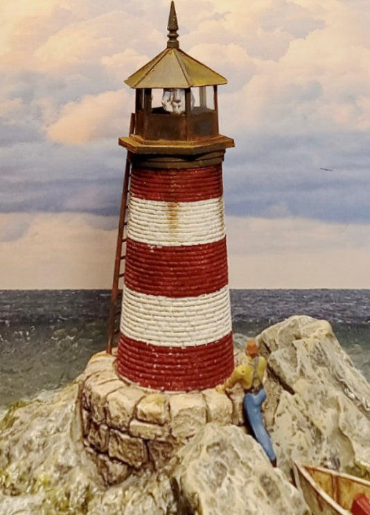 Bar Mills 0392 HO The Harbor Light at Cundy Cove Building Kit