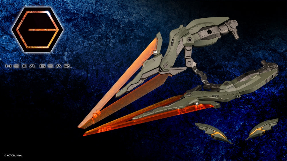 Kotobukiya HG114 1:24 Hexa Gear Booster Pack 011 Biting Scissors Model Kit