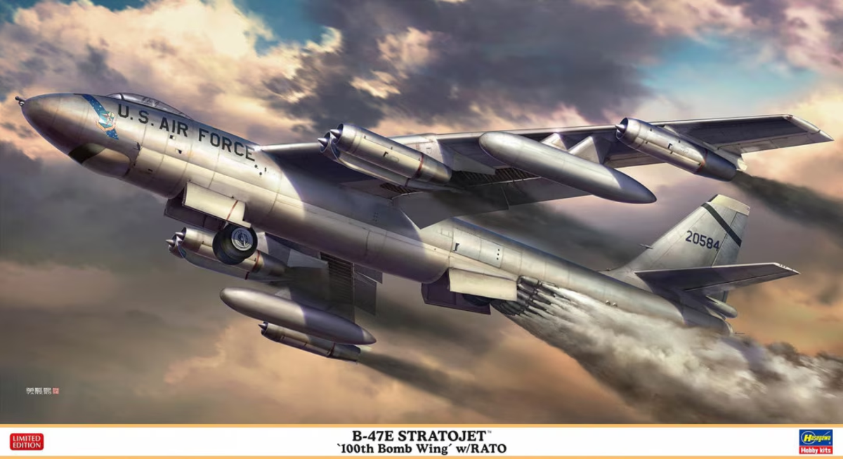 Hasegawa 02474 1:72 B-47E Stratojet Aircraft Plastic Model Kit