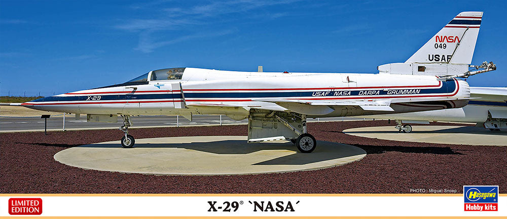 Hasegawa 02475 1:72 X-29 "NASA" Aircraft Plastic Model Kit