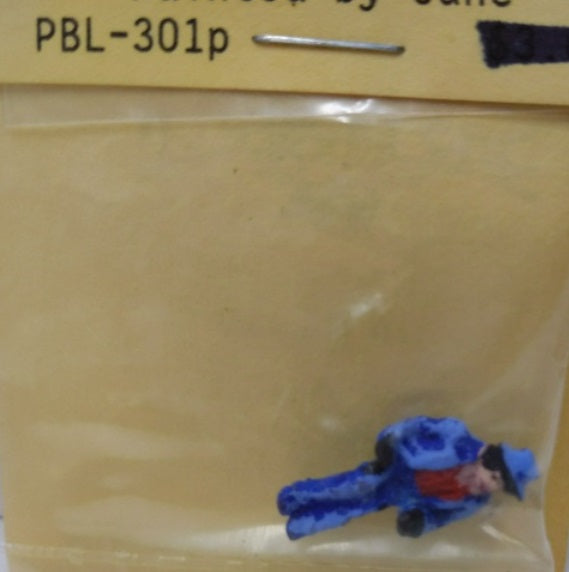 PBL 301p S Scale Sn3 Fireman RJ Figure Painted By June